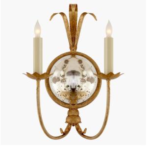 China Gramercy Double Sconce Brass Wall Lamps Indoor Wall Lamps 110-240V Voltage wholesale