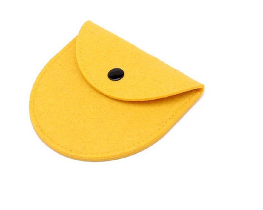 high quality reasonable price promotional felt purse factory with various color