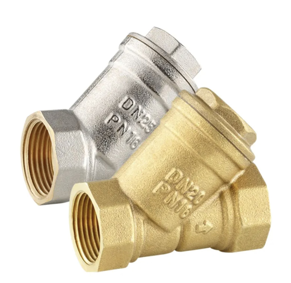 1/2inch to 2"inch Brass Y Type Strainer valve with stainless steel filter Brass Swing Check Valve Brass Disc Check Valve