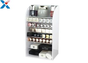 China Large Acrylic Cosmetic Display Stand , 6 Layer Acrylic Makeup Display Stand wholesale