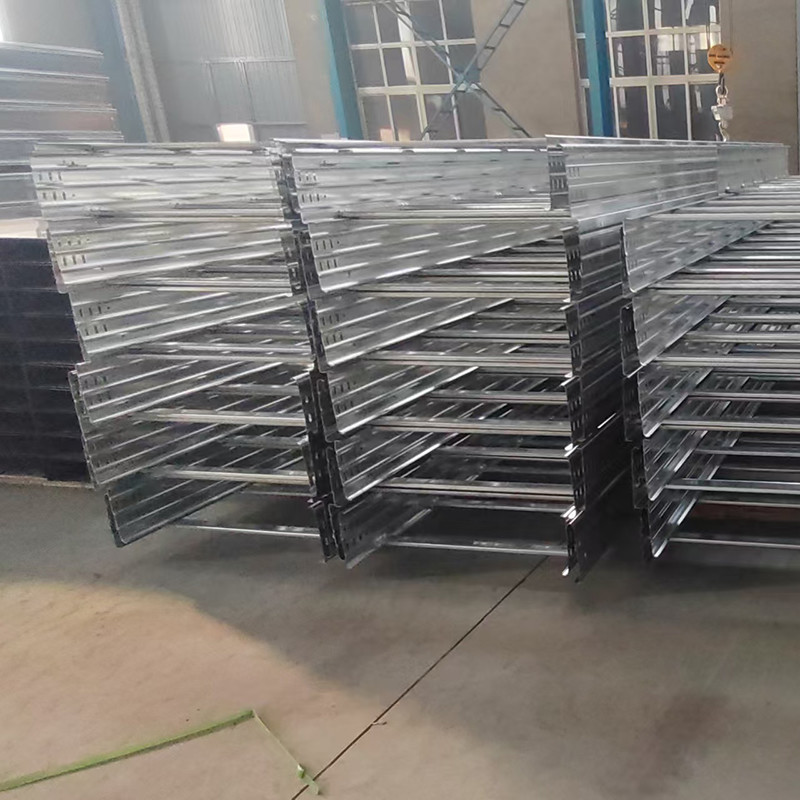 Durability Wall Mounted Cable Tray 100mm 3m Length Fire Resistance