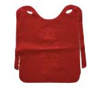 Custom Printed Logo Restaurant BBQ Adult Bib Non Woven Apron Disposable For
