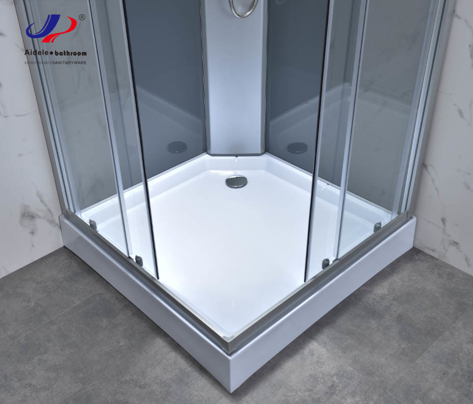Customizable And Modern Shower Room With Alum Frame And 4/5mm Tempered Glass