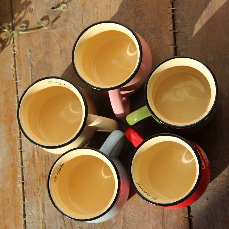 Imitation Enamel Ceramic Milk Cans Can Be Painted Inside And Outside Safe And Non-Toxic
