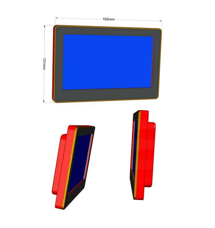 In Wall Mounted Android Tablet PC With POE For Smart Home Control