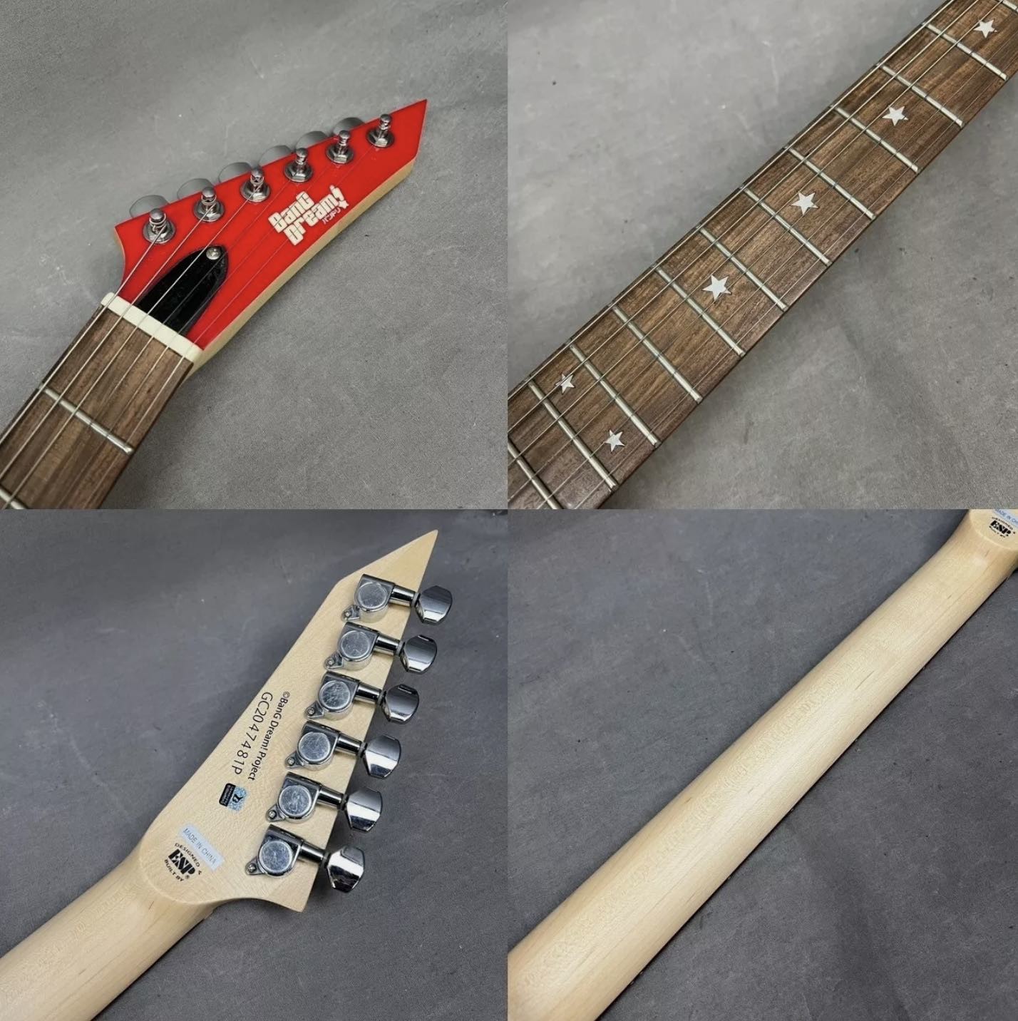 ESP RANDOMSTAR Kasumi "Mini" Model BanG Dream! Poppin' Party Bandori w Electric Guitar