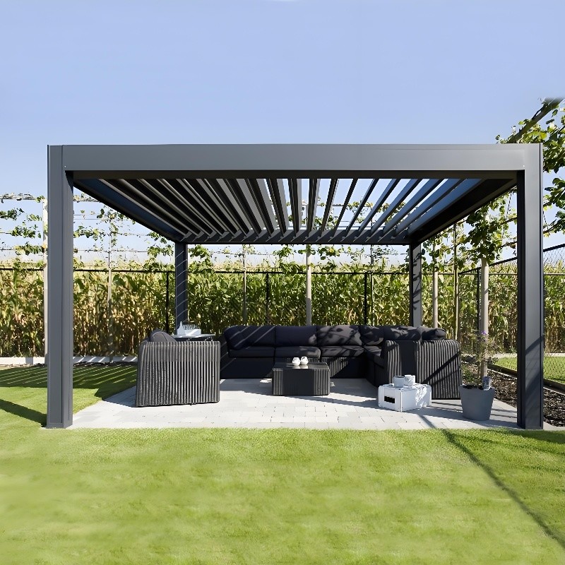 Transform Your Outdoor Space with Aluminum Louvered Pergolas: Durable & Stylish