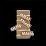 Stain Resistance Dental Artificial Teeth Acrylic Resin Incisor 2x1 Manufacturer