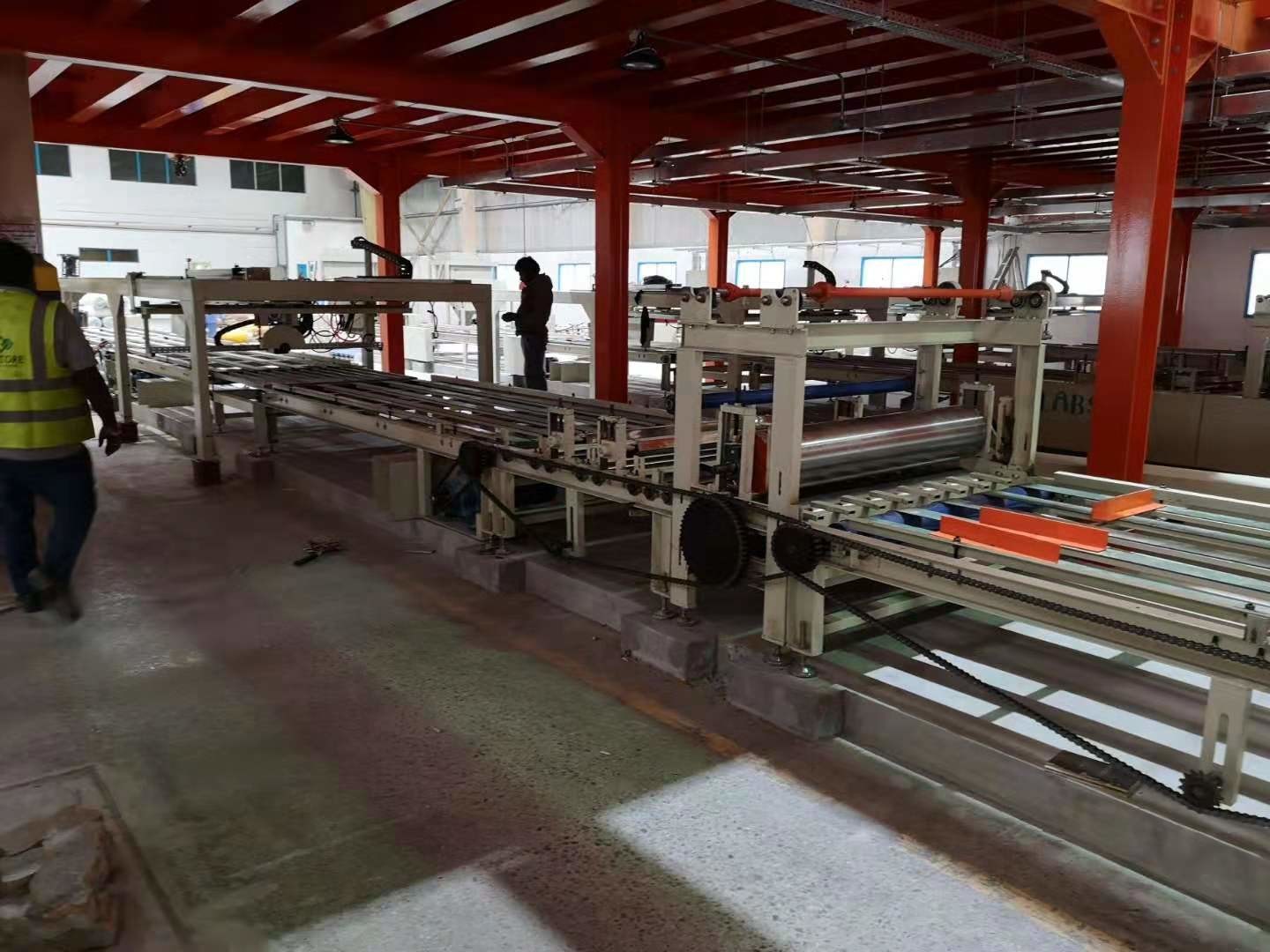 Mgo Board machine for Lamination PVC film deep process production line
