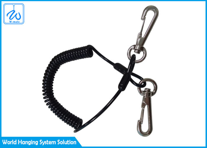 Self Retracting Green Spring Lanyards Cell Phone Loop Lanyard