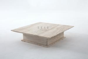 China Contemporary Square Modern Marble Coffee Table wholesale