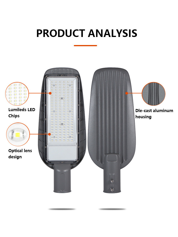 Energy Saving Outdoor Ip65 Waterproof 50w 100w 150w 200w Led Street Lamp LED Street Light 150 Watt