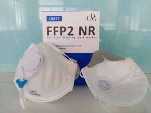 China KN95 FFP2 Cup protect mask valve white wholesale