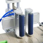 SUS304 Automatic Labelling Machine 25mm Square Bottle Labeler