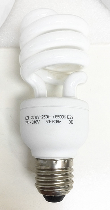 24w Half Spiral CFL 60lm/w Indoor Lamp Energy Saving Lamp Light Engineering Decorative Affordable Valuable lamp light