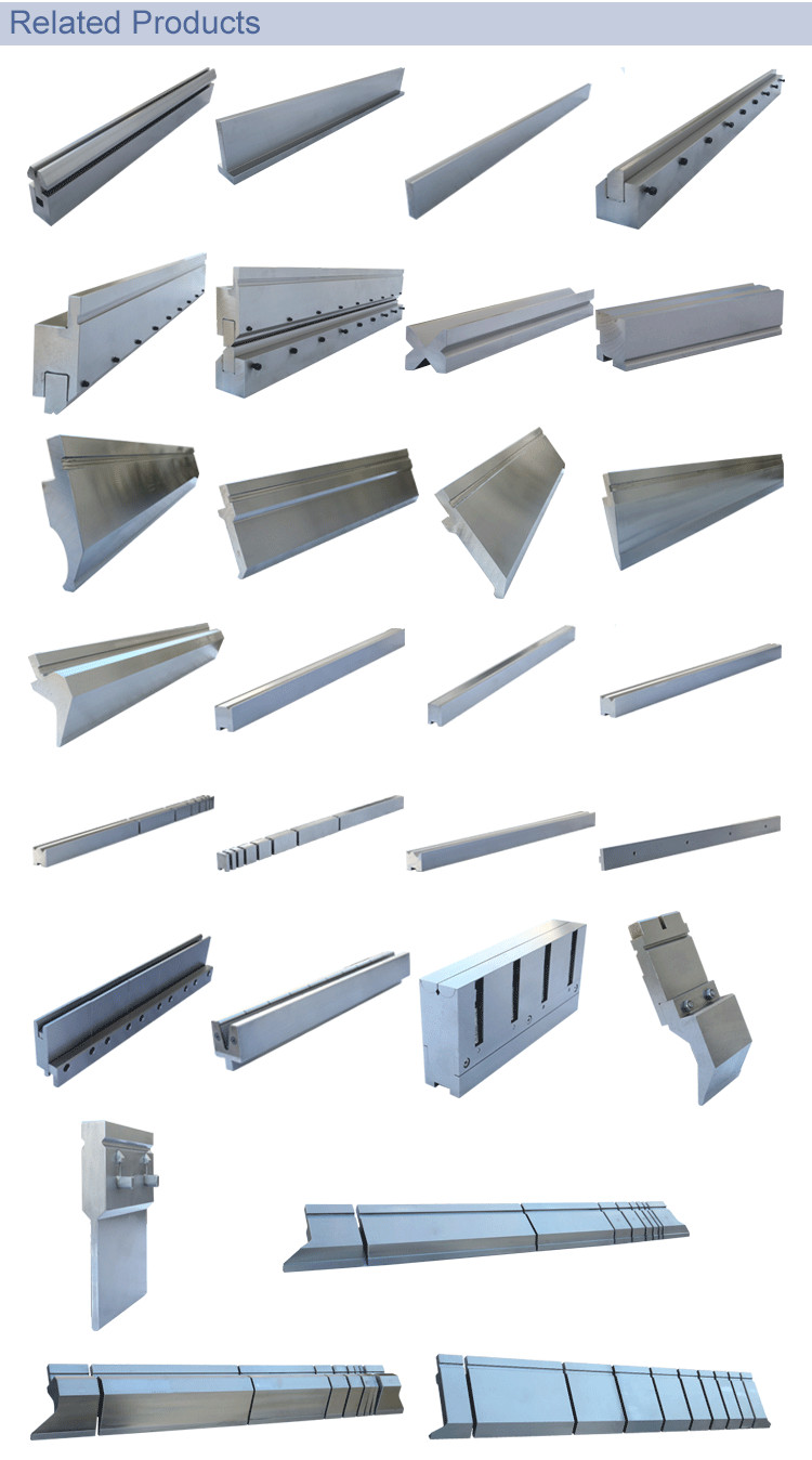 CNC Press Brake Tools To Hydraulic Bending Machine Brake Dies