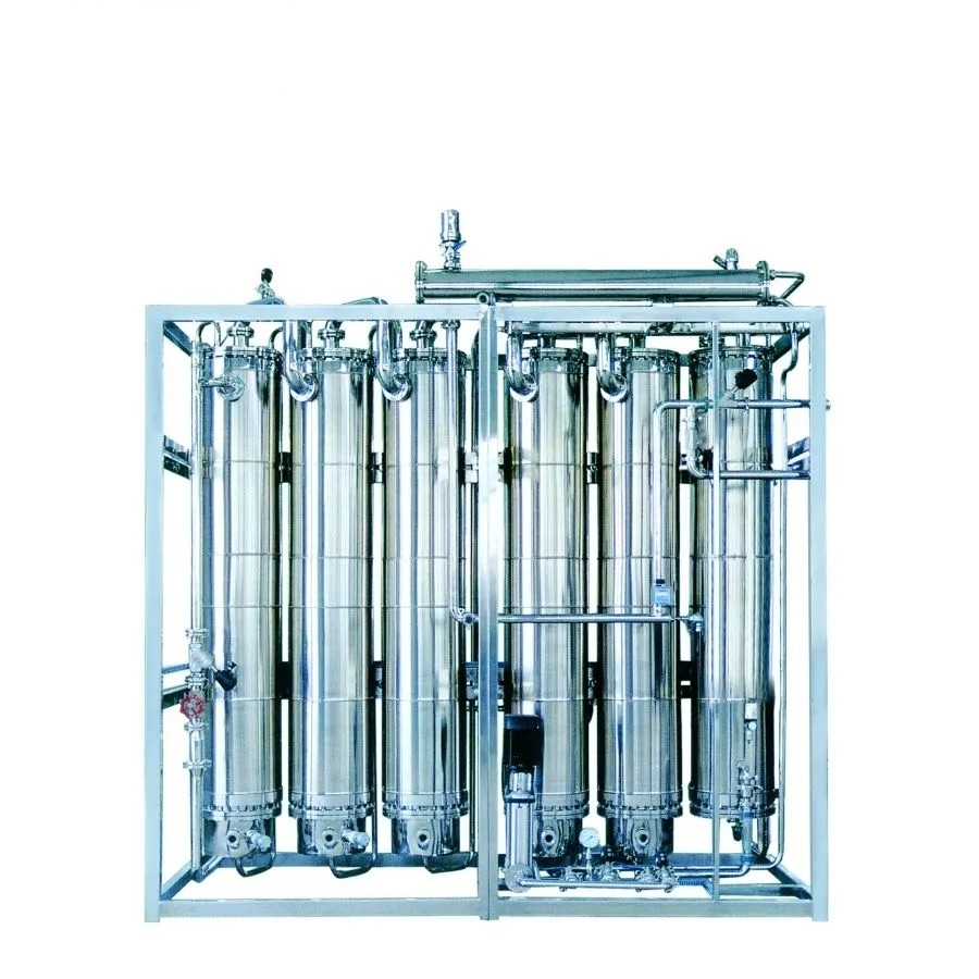 100LPH Industrial Distilled Water Machine 100L/Hour SS304 & SS316L Water Treating Machinery