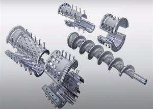 China Alloy Steel Defibrator Plug Screw Feeder Shaft wholesale
