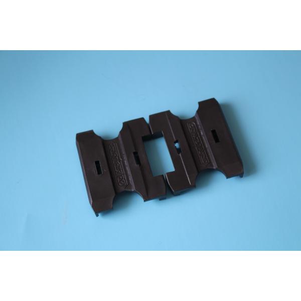 Finshing Machine Accessories Bruckner Stenter Machine Parts Black Peek Sliding Pads Carbon Fiber Material