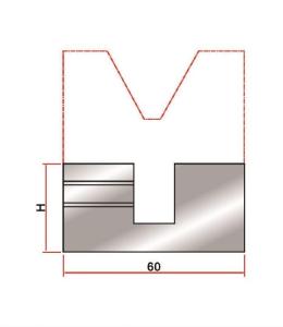 China Bending Mould Press Brake Die Holder Hydraulic Cnc Press Brake Tools wholesale