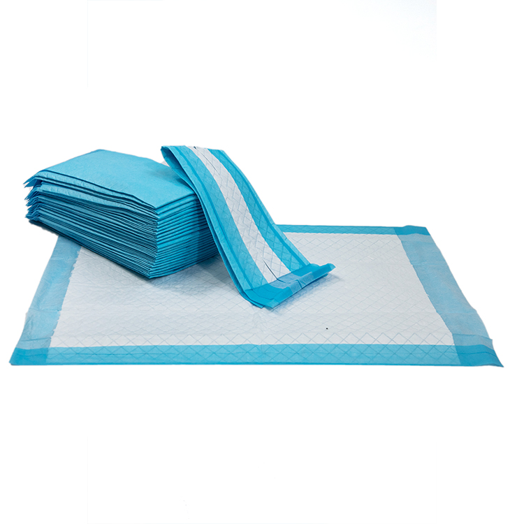 Soft Cotton Surface Disposable Bed Pads Made in with Super Absorbent Technology