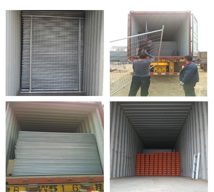 2.1mx2.4m wall thickness 1.95mm construction temp fence panels OD 35mm x 1.5mm
