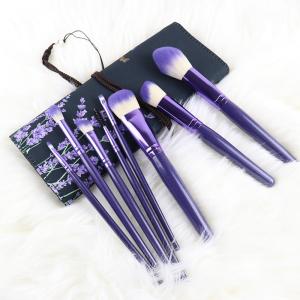 China Exceptional Cosmetic Makeup Brush Set 8 Pieces Dreamy Purple wholesale