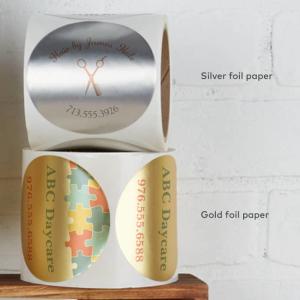 China Custom Self Adhesive Sticker Printing Round Circular Food Label Sticker wholesale