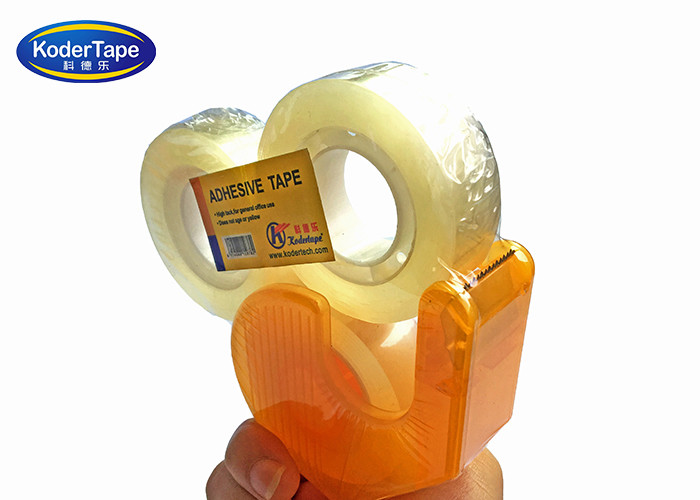 Easy Tear Type Bopp Stationery Tape, Office Adhesive Tape In Good Adhesion