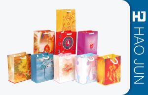 China Custom Business Shopping Bags / Cardboard Packaging Gift Bags Cardboard Color wholesale