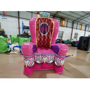 China Manufacturer Industrial Commercial Red Magic Seat Theme Inflatable Seat wholesale