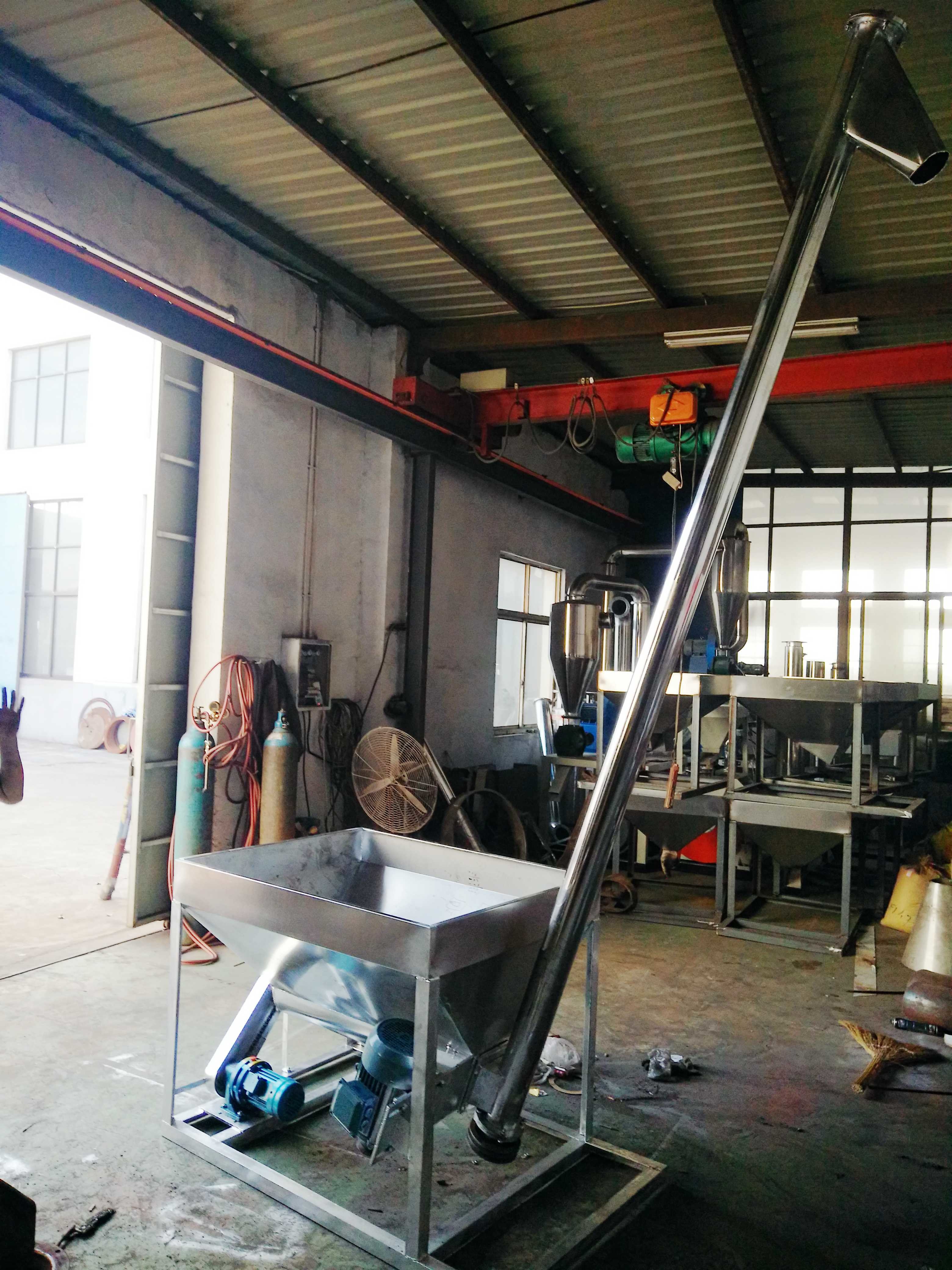 Vacuum Powder Packaging Machine , Labor Saving Screw Feeders For Powder