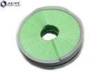 Optional Size Industrial Cleaning Brushes Green Pink Galvanized Aluminum Base