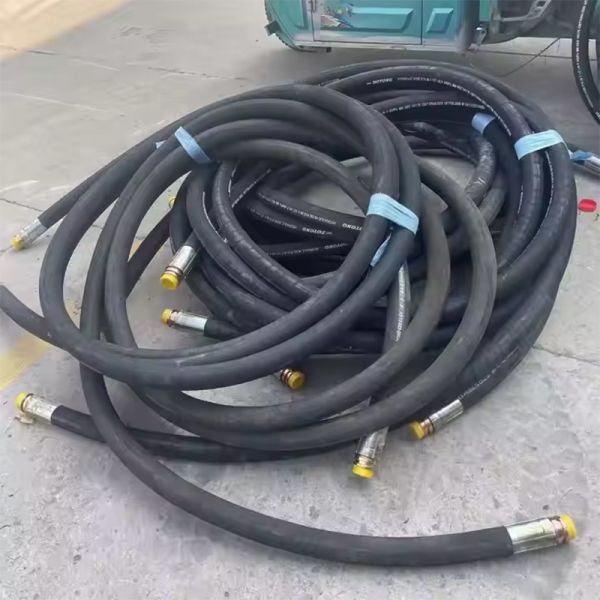 Pressure Hydraulic Hose Heavy Pressure Capacity Reinforced Structure Long Lifespan