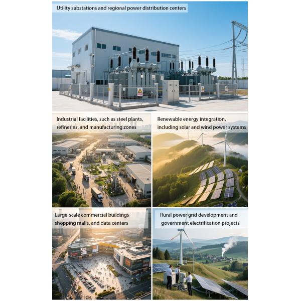 35kV 2000kVA Oil Immersed Three-Phase Power Transformer