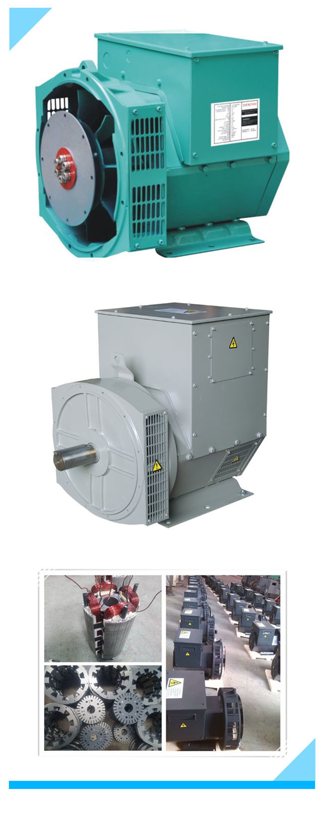 40KW Brushless AC Generator