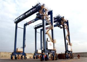 China 50HZ 380V 180 Ton U Beam RTG Mobile Gantry Cranes wholesale