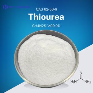 China Cas 62-56-6 ≥99.0% Thiourea CS(NH2)2 Sulfourea For Plat Electroplate Polish wholesale