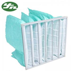 China F5-F8 Pocket Air Filter , Non Woven Fabric Filter  For Intermediate Filtering on sale