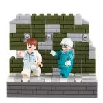 MOC character career model hospital patient nurse paramedic doctor mini figures