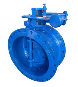 China Ductile Iron Tilting Check Valve With Counterweight &amp; Hydraulic Damper wholesale