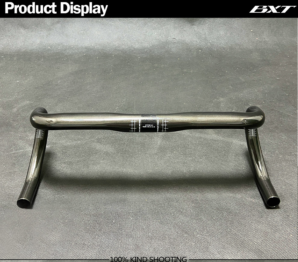 Carbon Fiber Aero Shaping Road Bike Handlebar 380/400/420/440mm Drop Bar