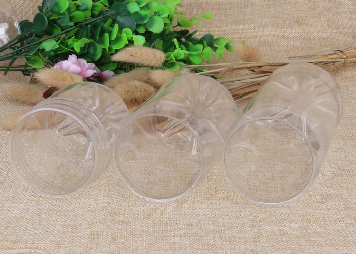 345ml Airtight Food Grade PET Beverage Cans Transparent Plastic Canisters