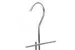 Betterall Economy 4 Clips Polished Chrome Metal Swimwear Hanger
