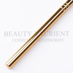 Deluxe Champagne Gold Fluffy Eyeshadow Makeup Brush 148mm Length