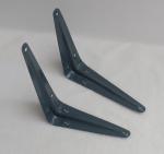 0.7mm 0.8mm Z C Shaped Upright Shelving Brackets