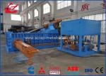 Heavy Duty Scrap Metal Baler Hydraulic Car Bodies Baling Press 90kW Motor Power