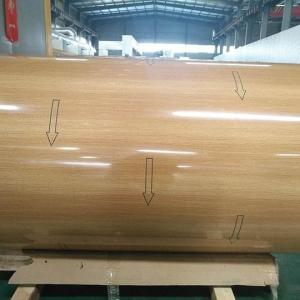 China Imitation Wooden Coated Aluminum Sheet Plate 0.7 Mm 1mm 3 Mm 4mm Thick wholesale