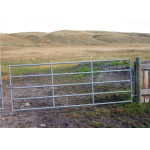 Galvanized 1.2mm Driveway Farm Gate Metal Agricultural With Hingle