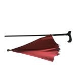 Long 190T Nylon Fabric wooden stick umbrella